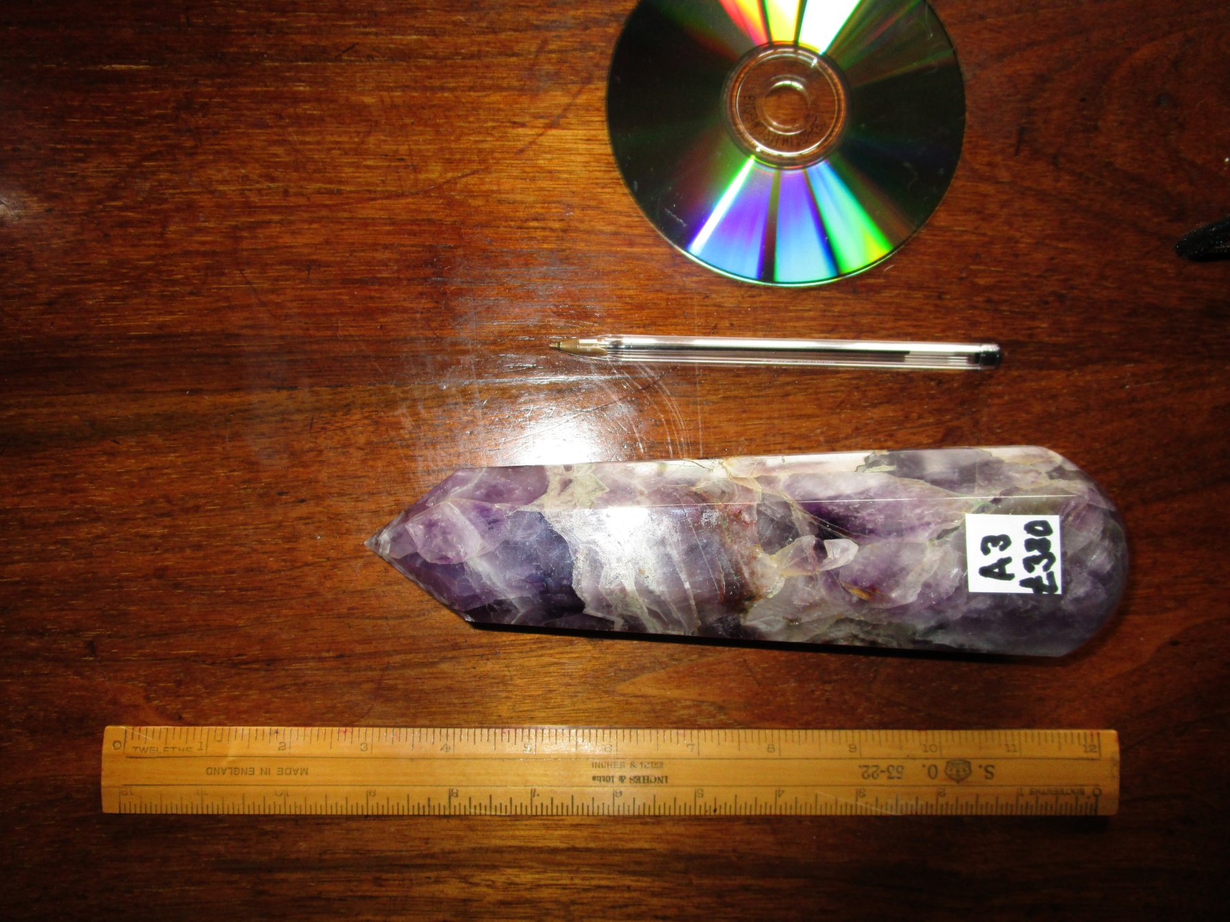 photo - amethyst quartz crystal wand
